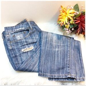 Heritage 1981 Distressed Denim Jeans Size 27